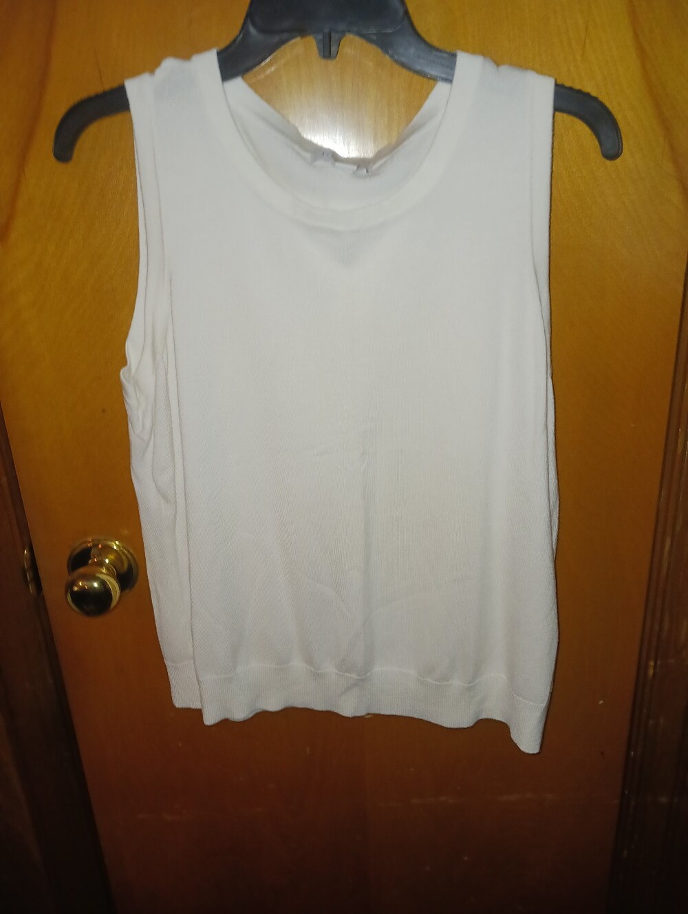 Roz & Ali Sleeveless Knit Tank Top